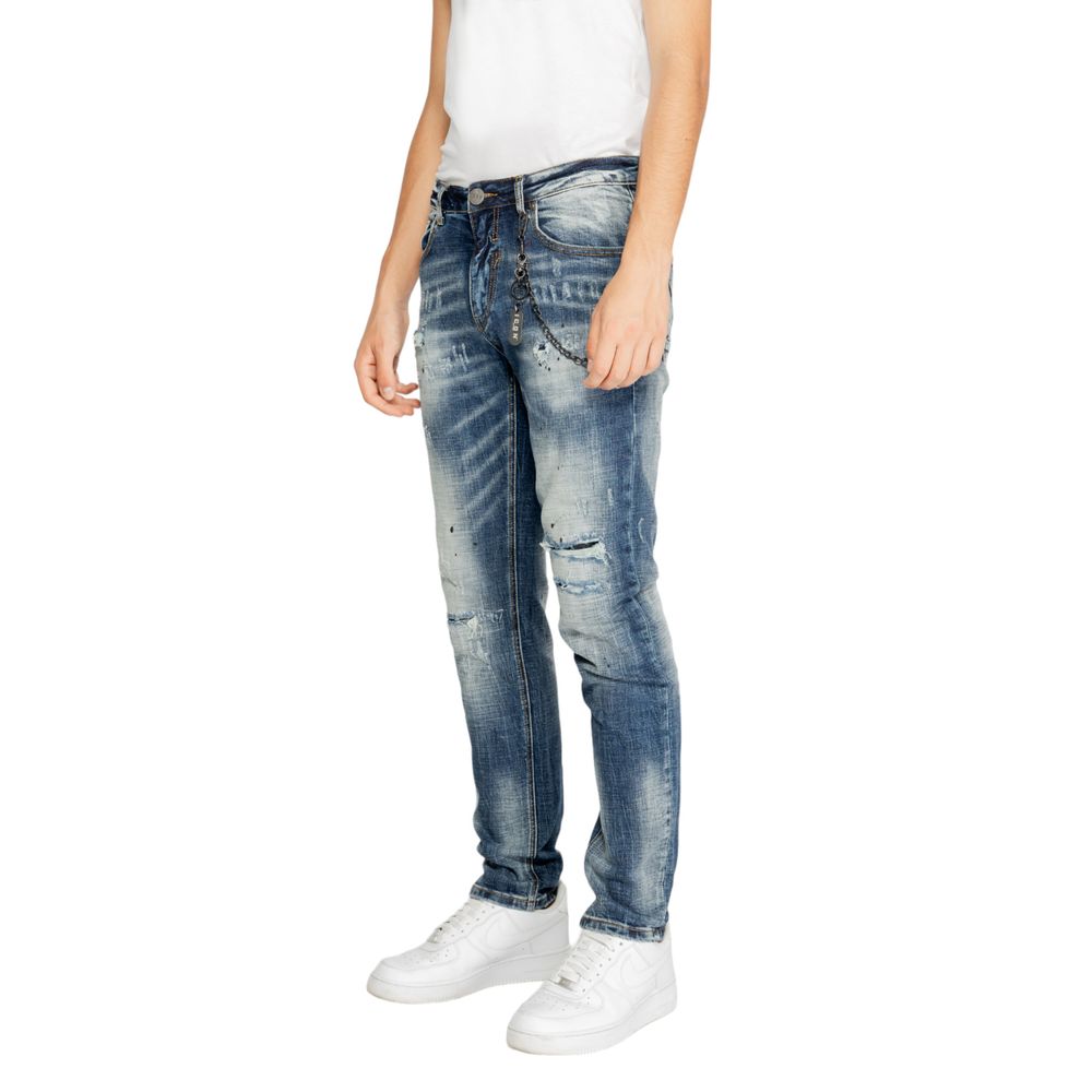 Icon Blue katoenen jeans en broek