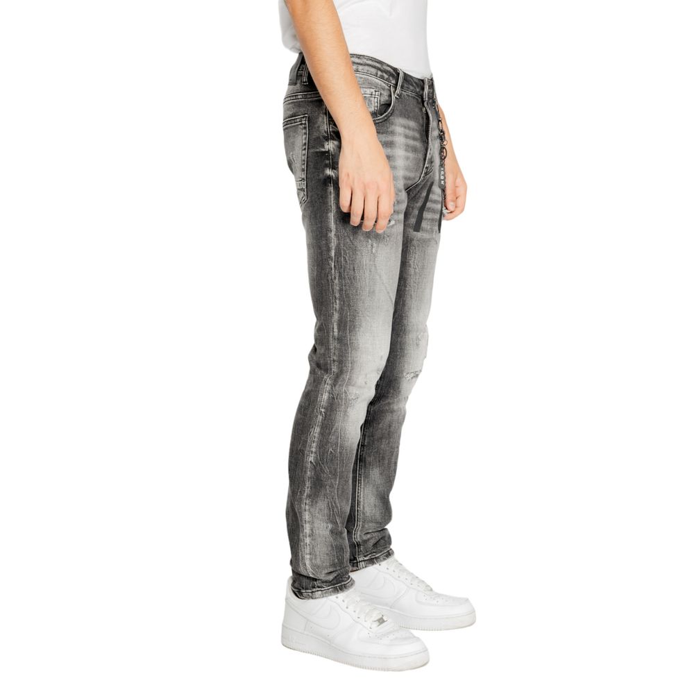 Icon Grijze Katoenen Jeans & Broek