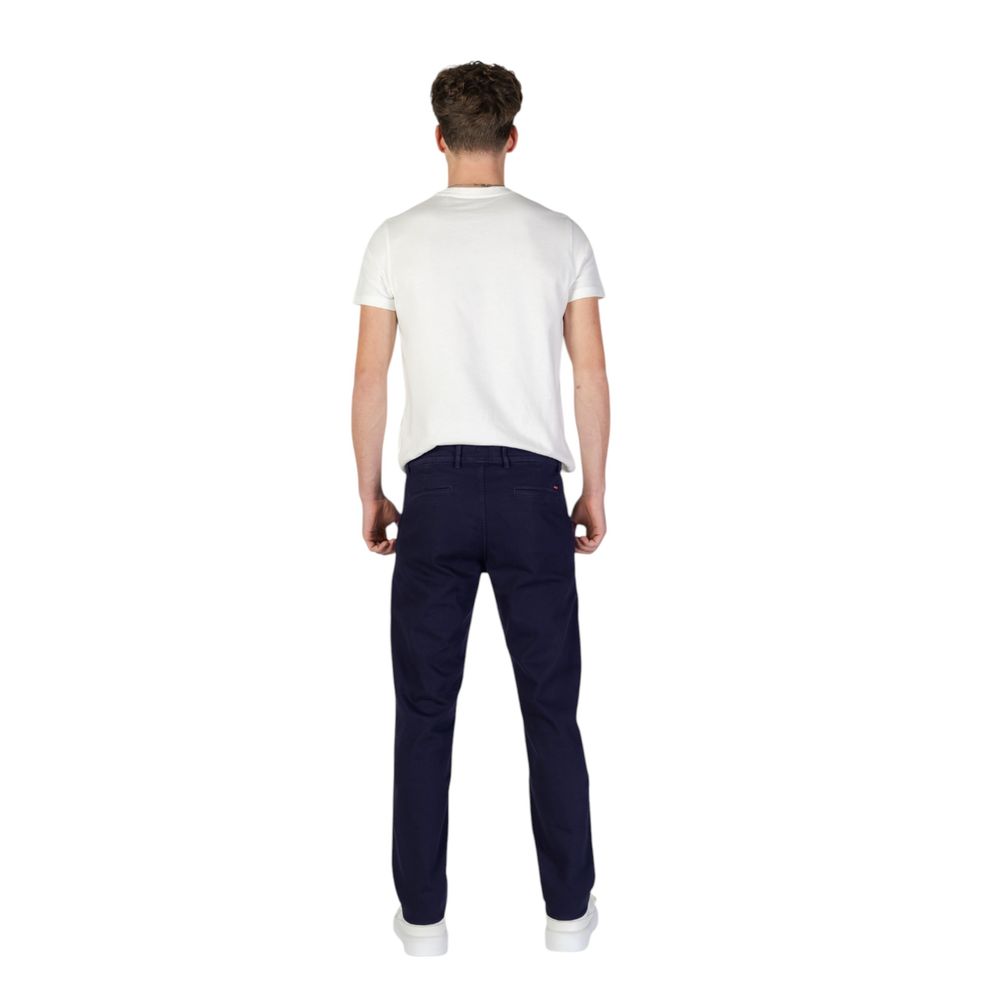 Hugo Boss Blauwe Katoenen Jeans & Broek