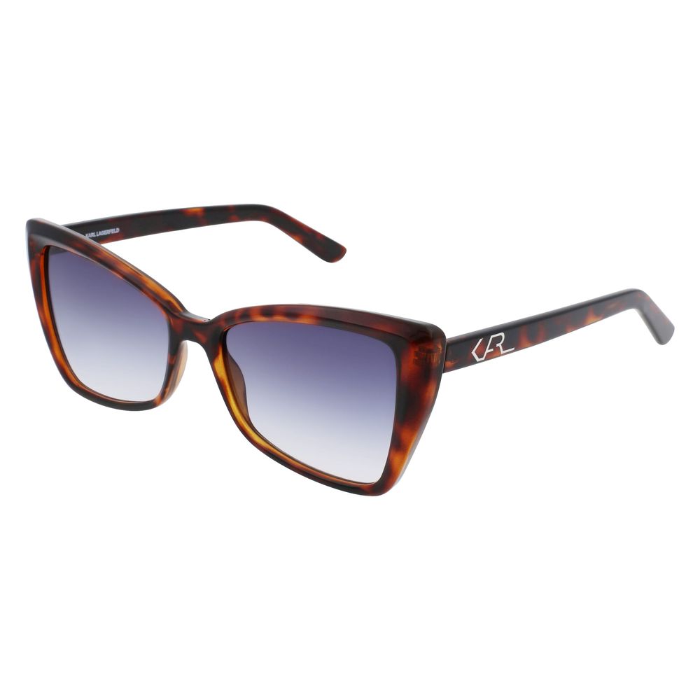 Karl Lagerfeld Brown Injected Sunglasses