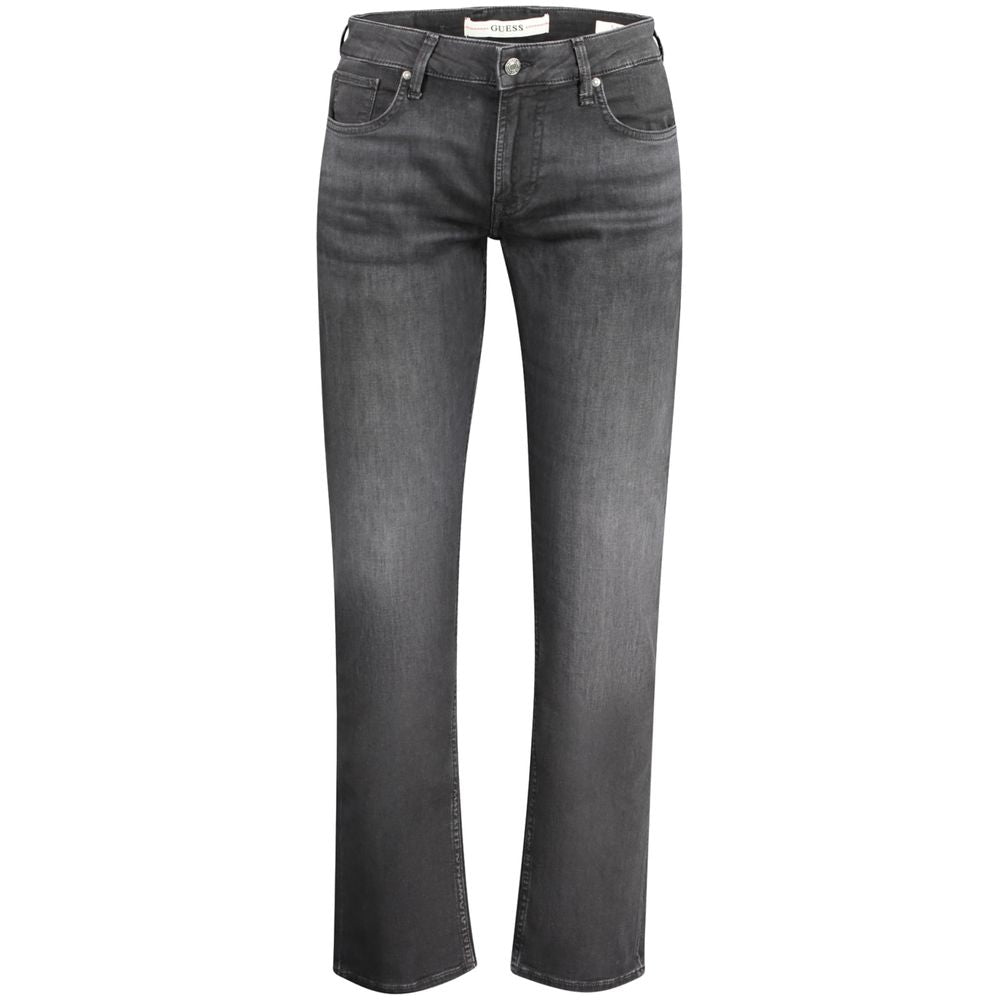 Guess Jeans Black Cotton Jeans & Pant