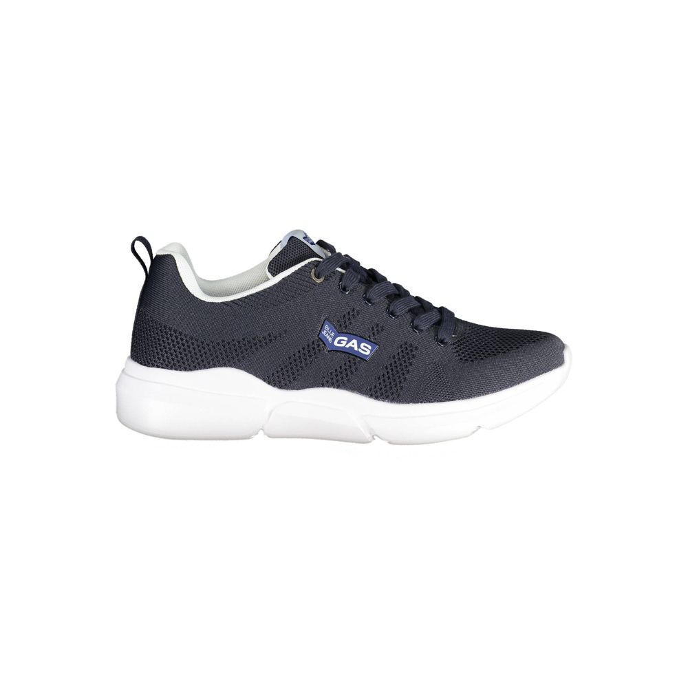 Gas Blue Artificial Leather Sneaker