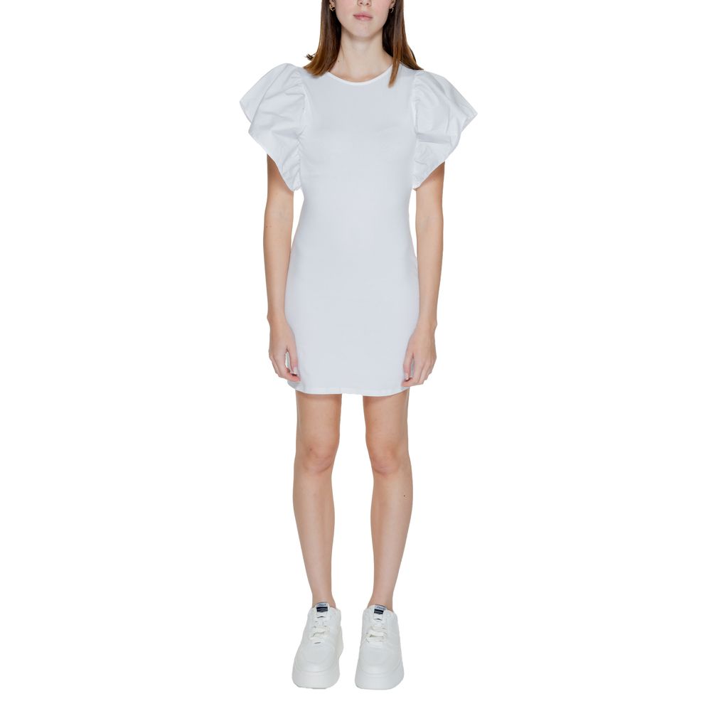 Only White Cotton Dress