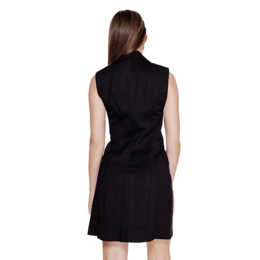 Guess Black Viscose Dress