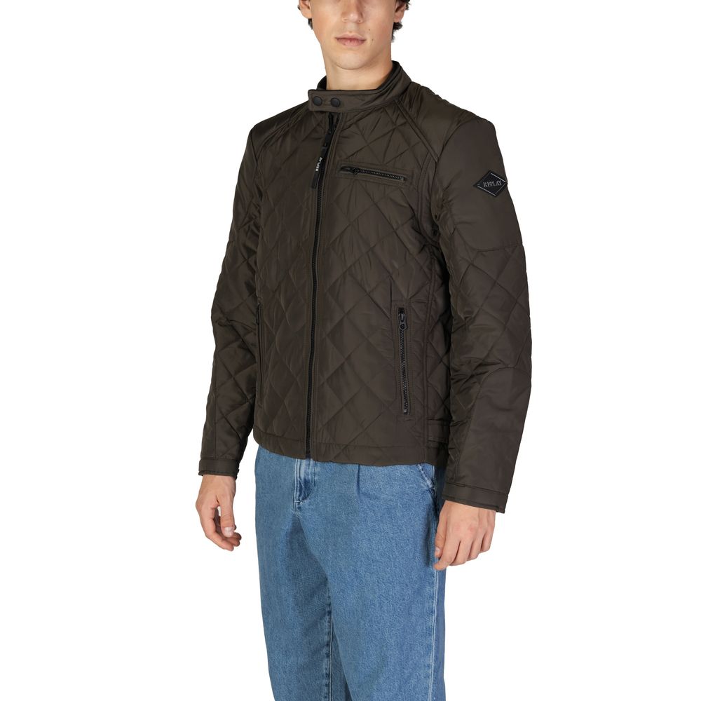 Replay Green Polyamide Jacket