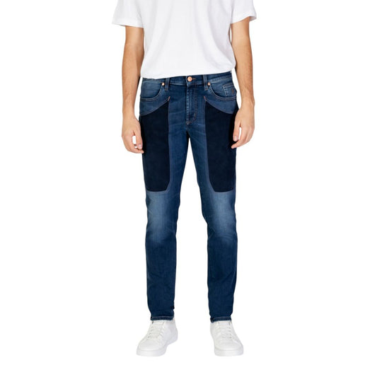 Jeckerson Blue Cotton Jeans & Pant