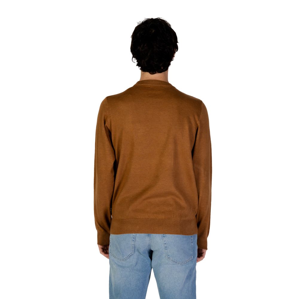 Gas Brown Acrylic Sweater