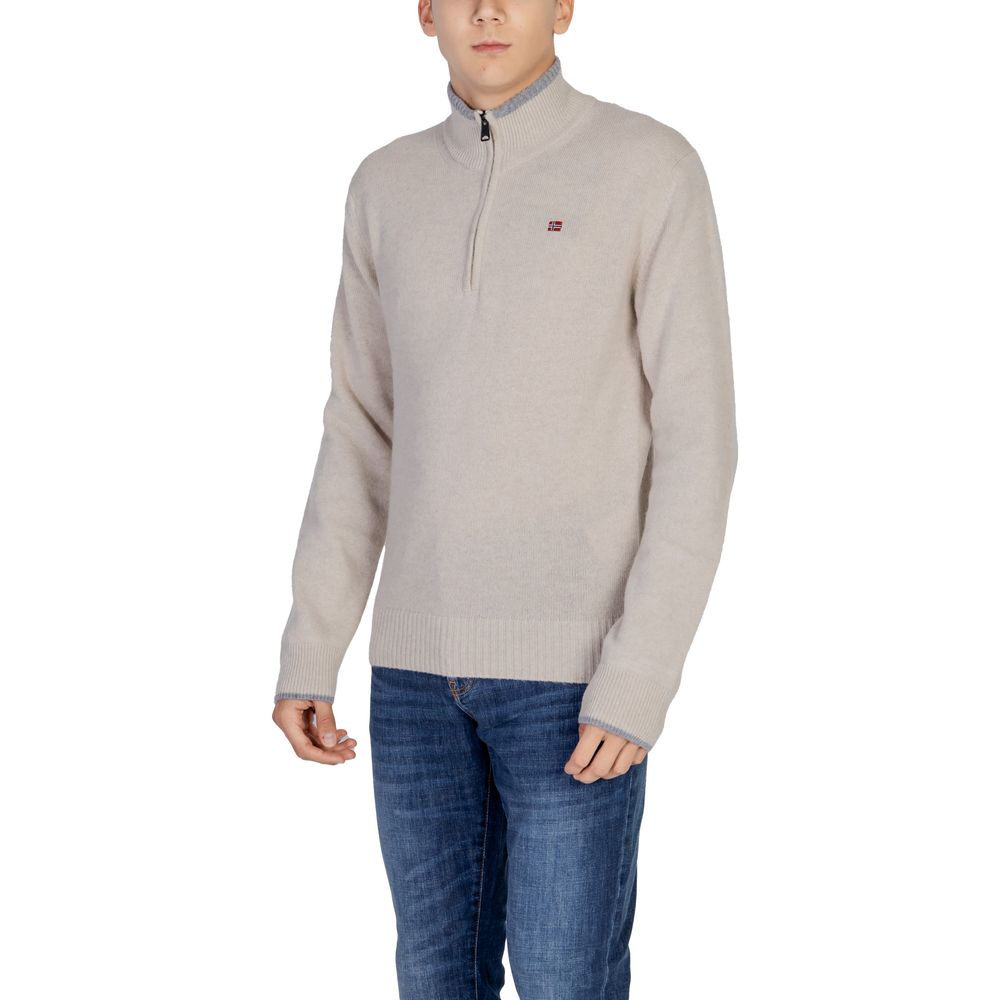 Napapijri Beige Wool Sweater