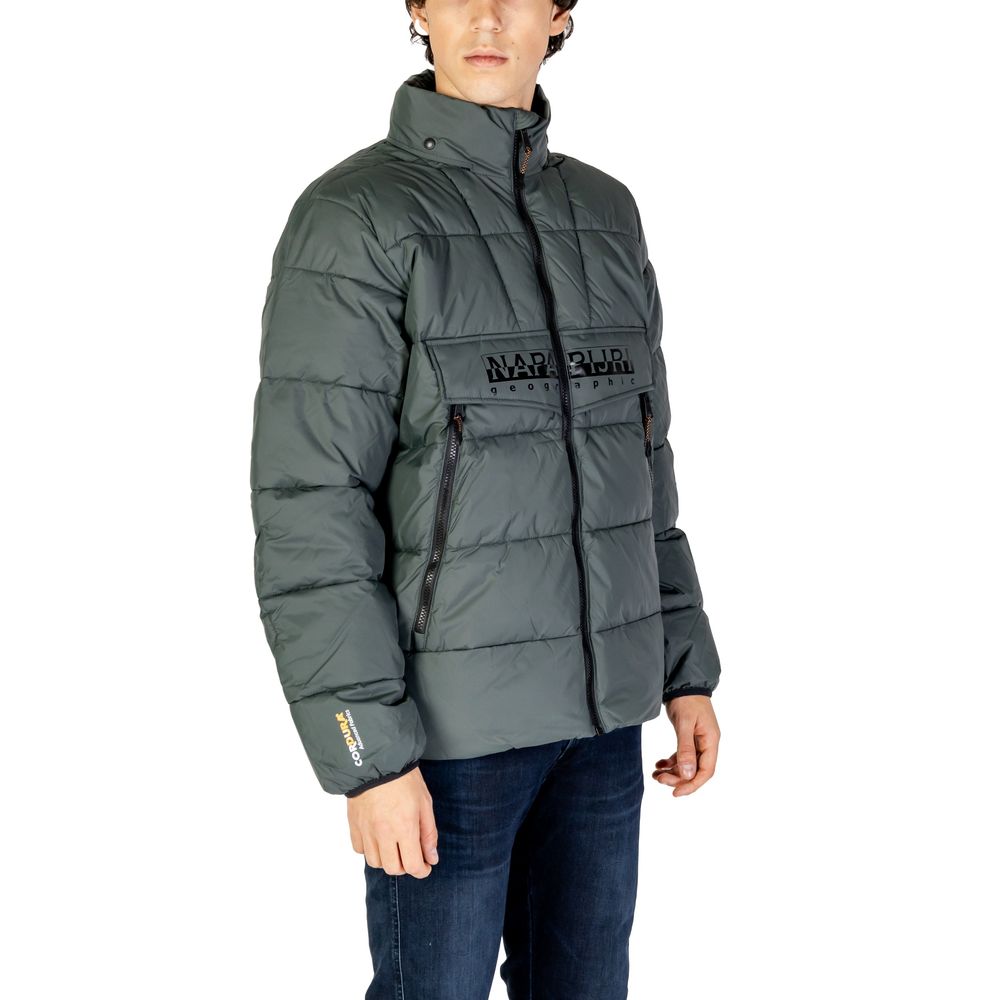 Napapijri Green Polyester Jacket