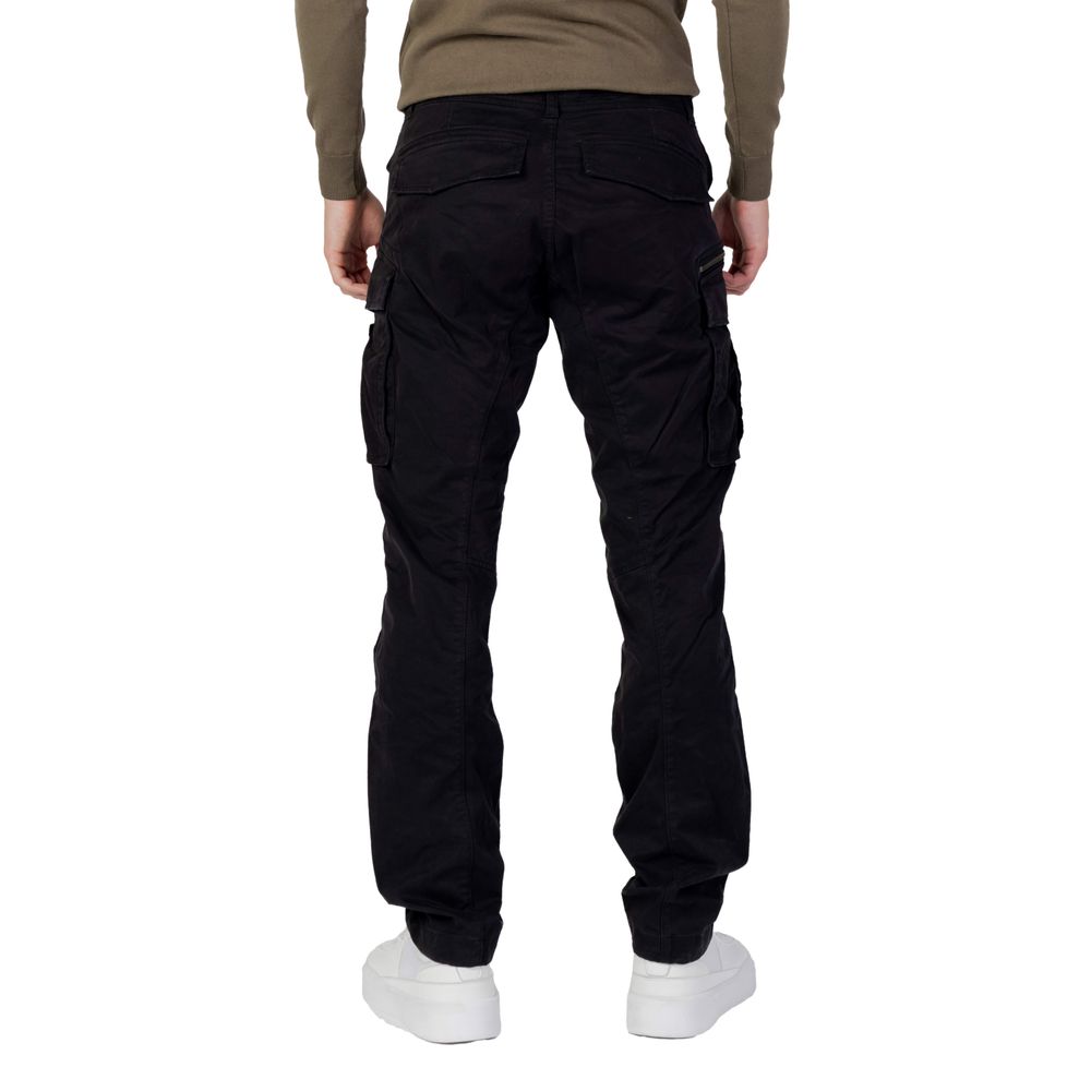 Replay Black Cotton Jeans & Pant