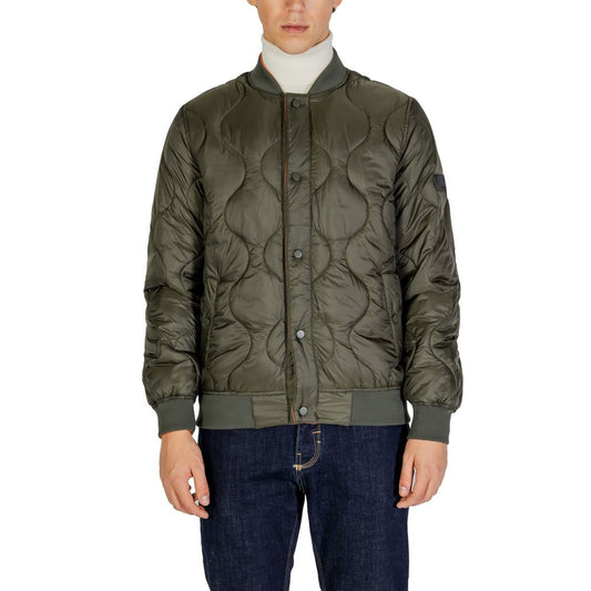 Gianni Lupo Green Polyamide Jacket