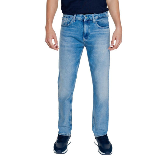 Tommy Hilfiger Jeans Light Blue Cotton Rigenerato Jeans & Pant