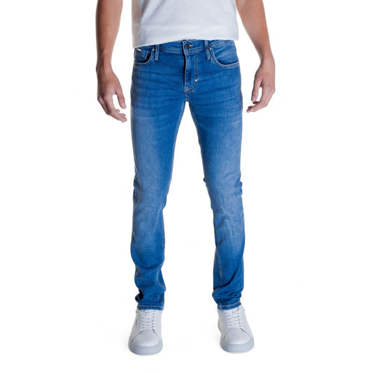 Antony Morato Blue Cotton Jeans & Pant