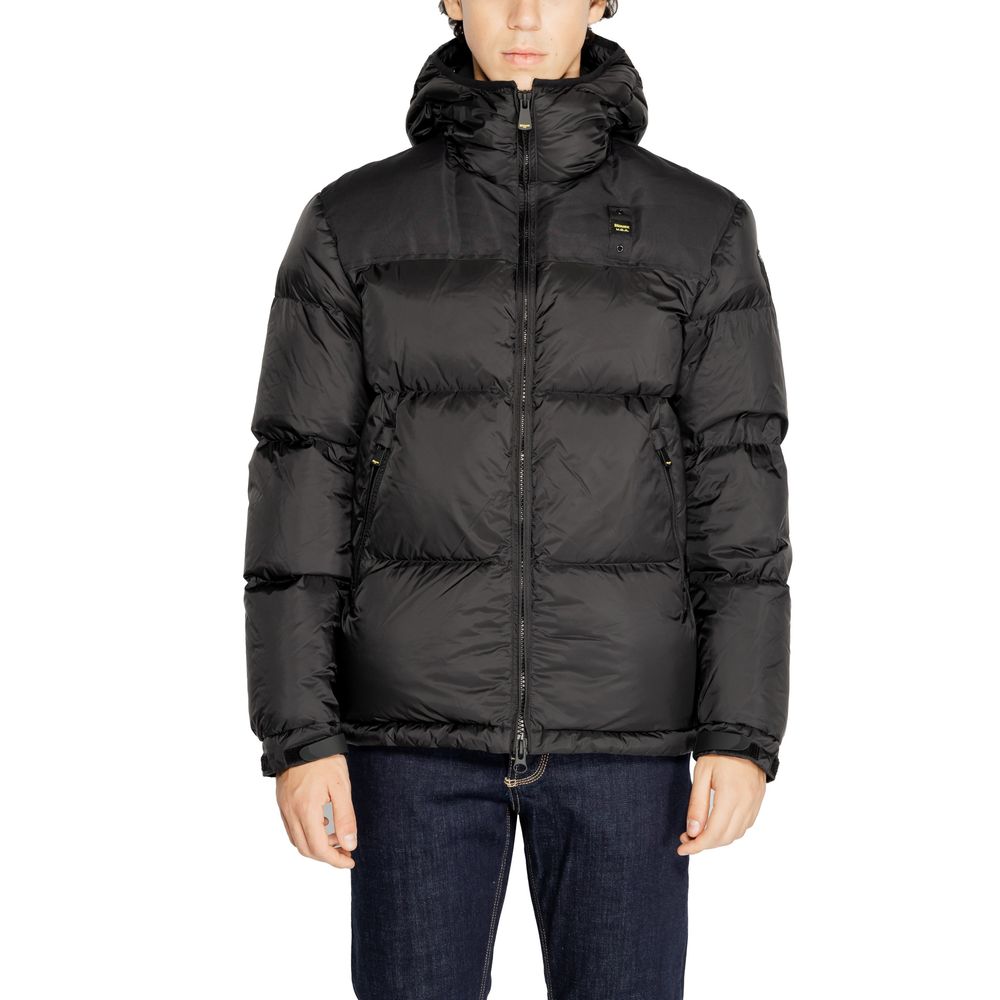 Blauer Black Polyamide Jacket