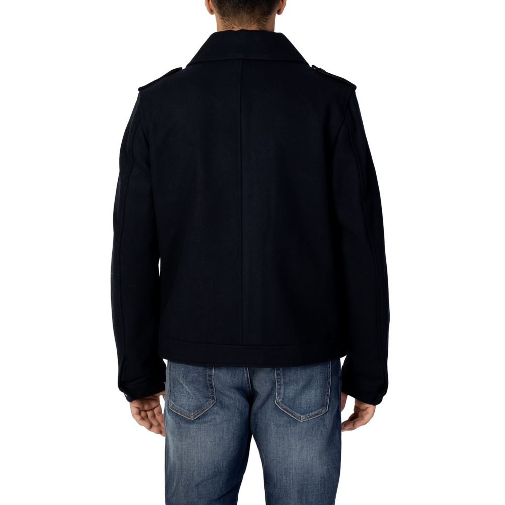 Antony Morato Blue Wool Jacket