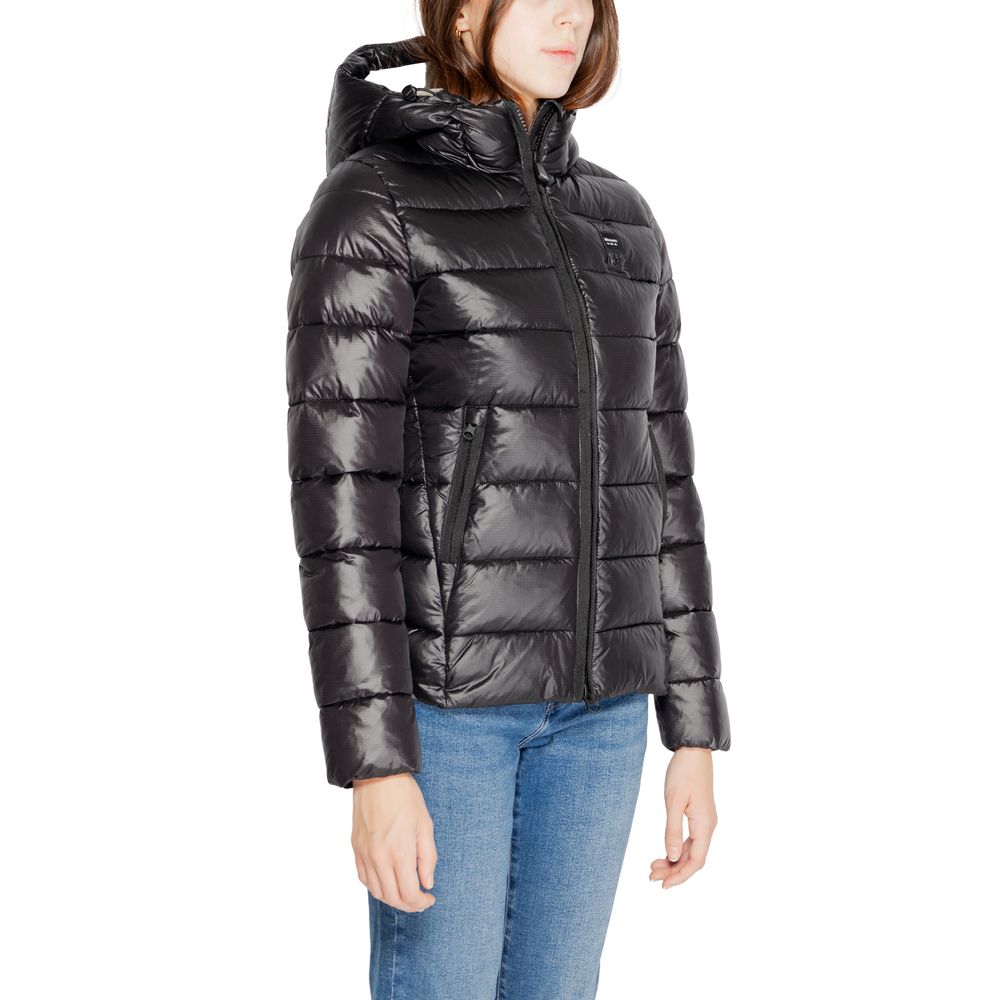 Blauer Black Polyamide Jackets & Coat