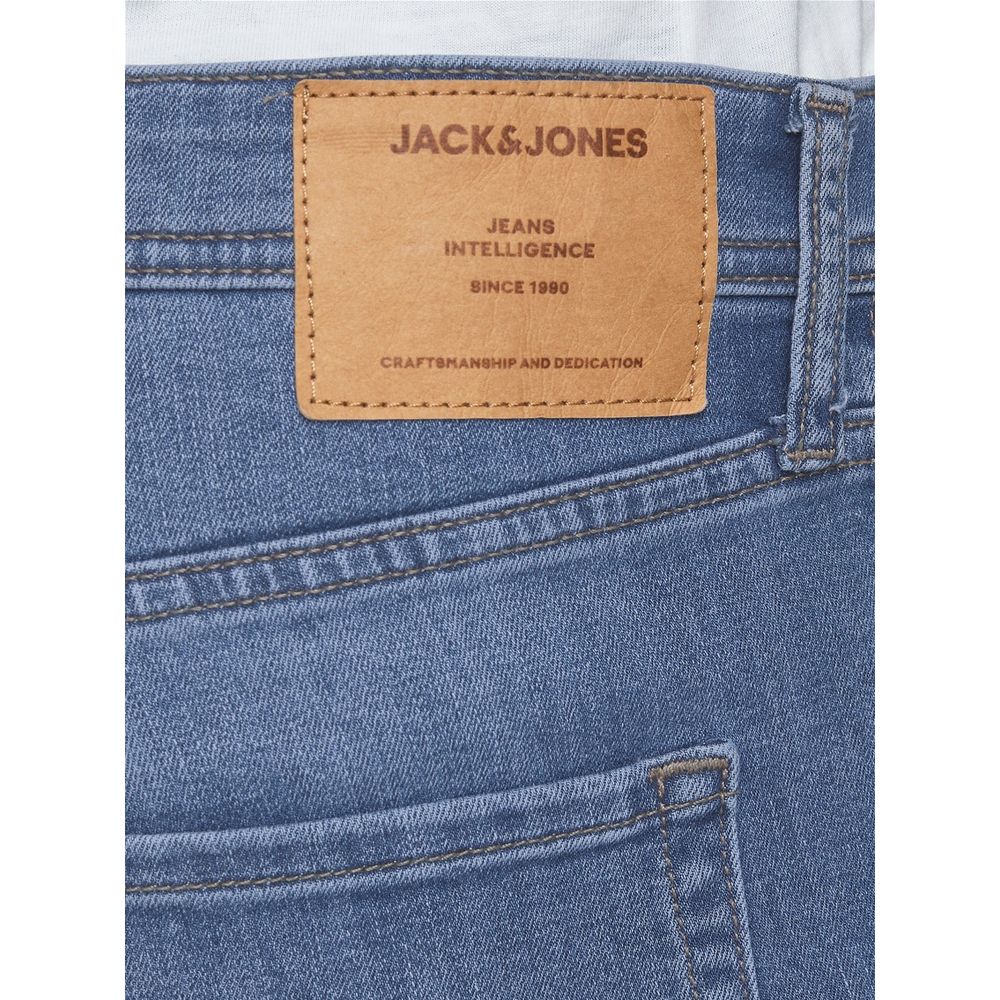 Jack Jones Blue Cotton Jeans & Pant