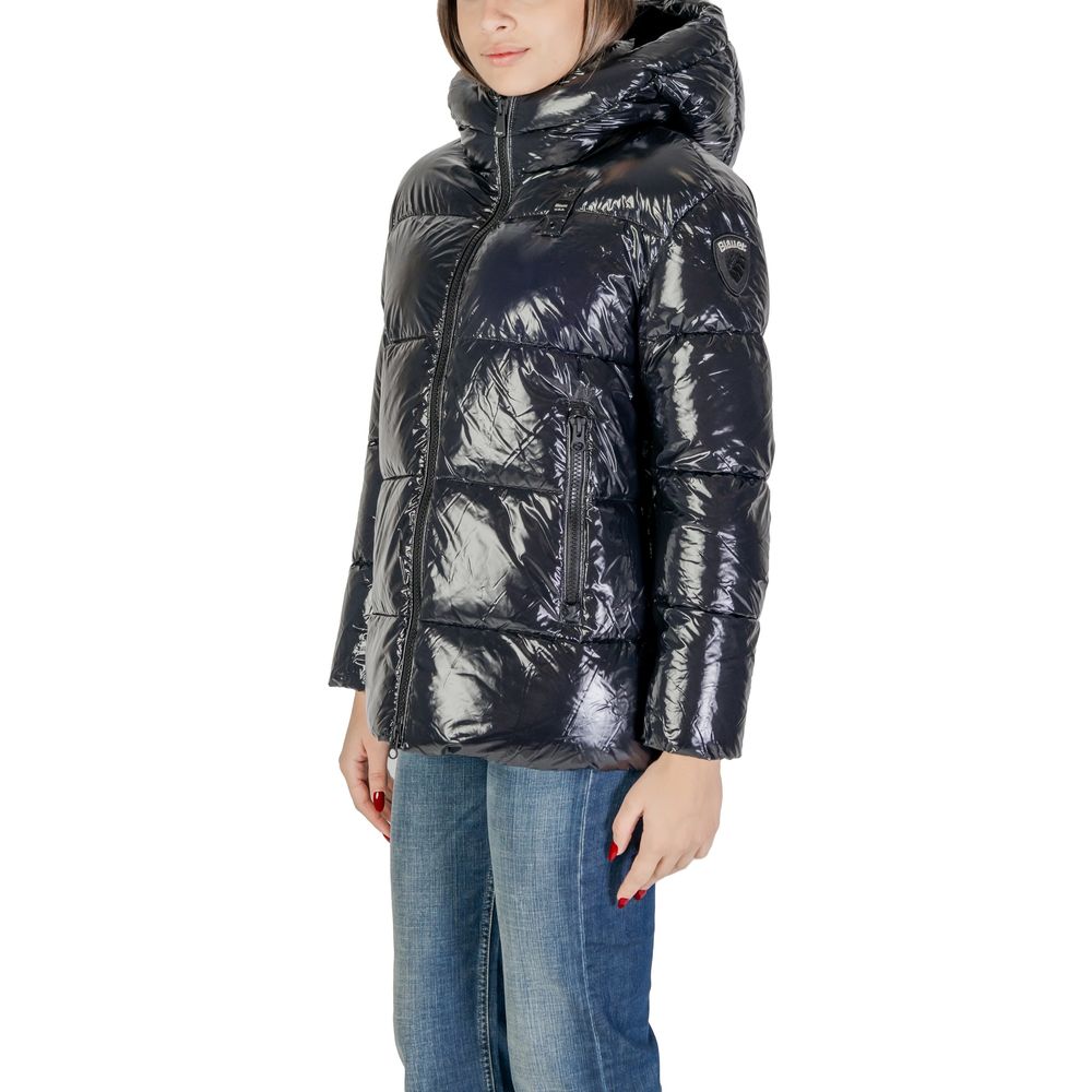 Blauer Black Polyamide Jackets & Coat