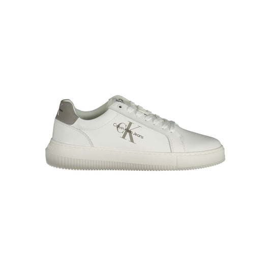 Calvin Klein White Polyester Sneaker