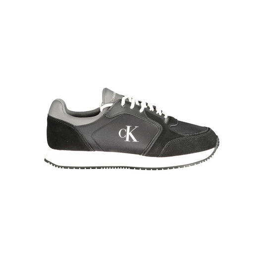 Calvin Klein Black Polyester Sneaker