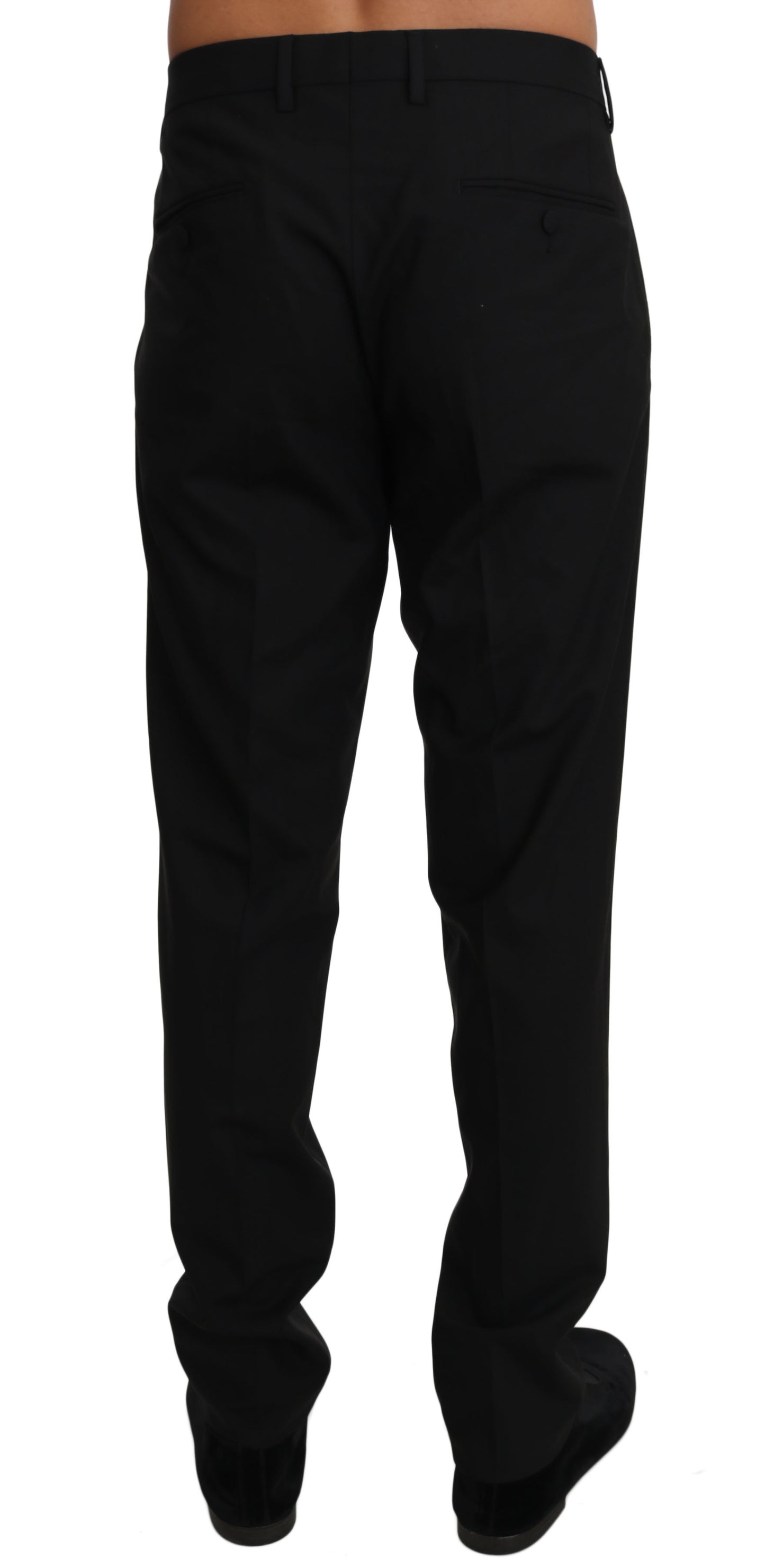 Dolce & Gabbana Elegante Formele Broek van Wolmix