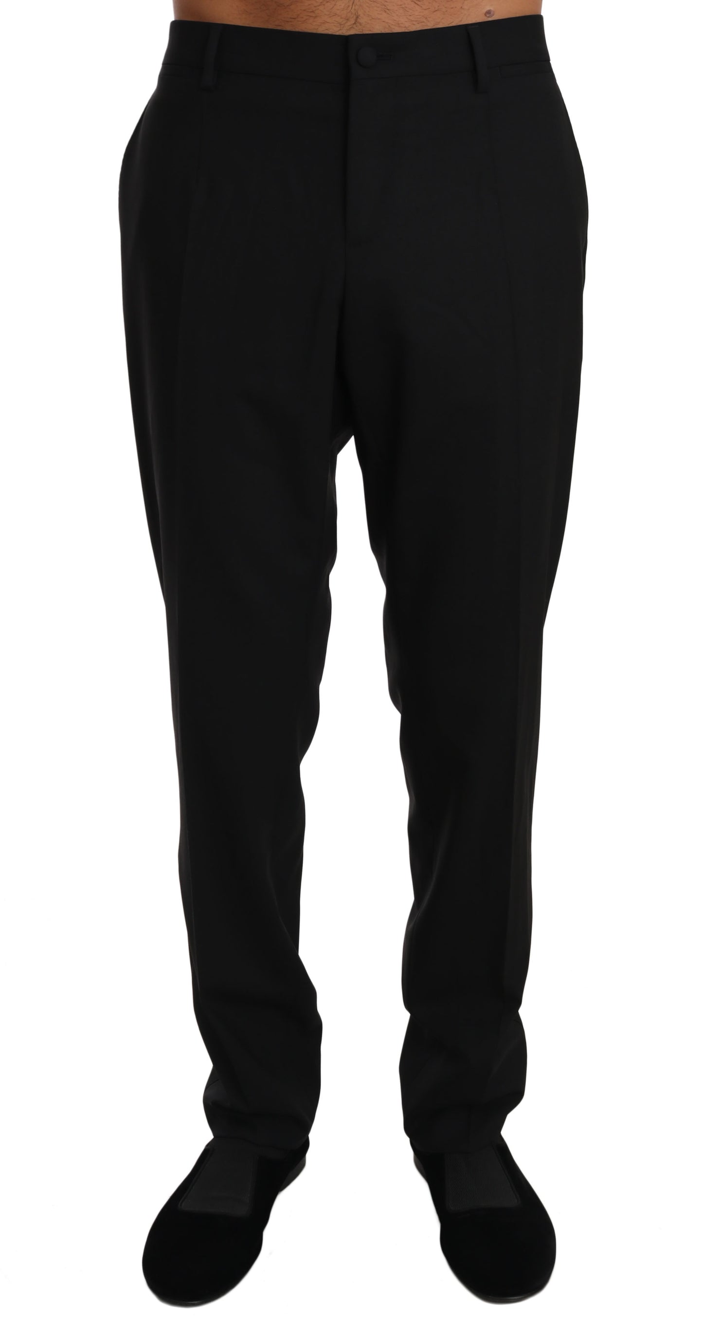 Dolce & Gabbana Elegante Formele Broek van Wolmix